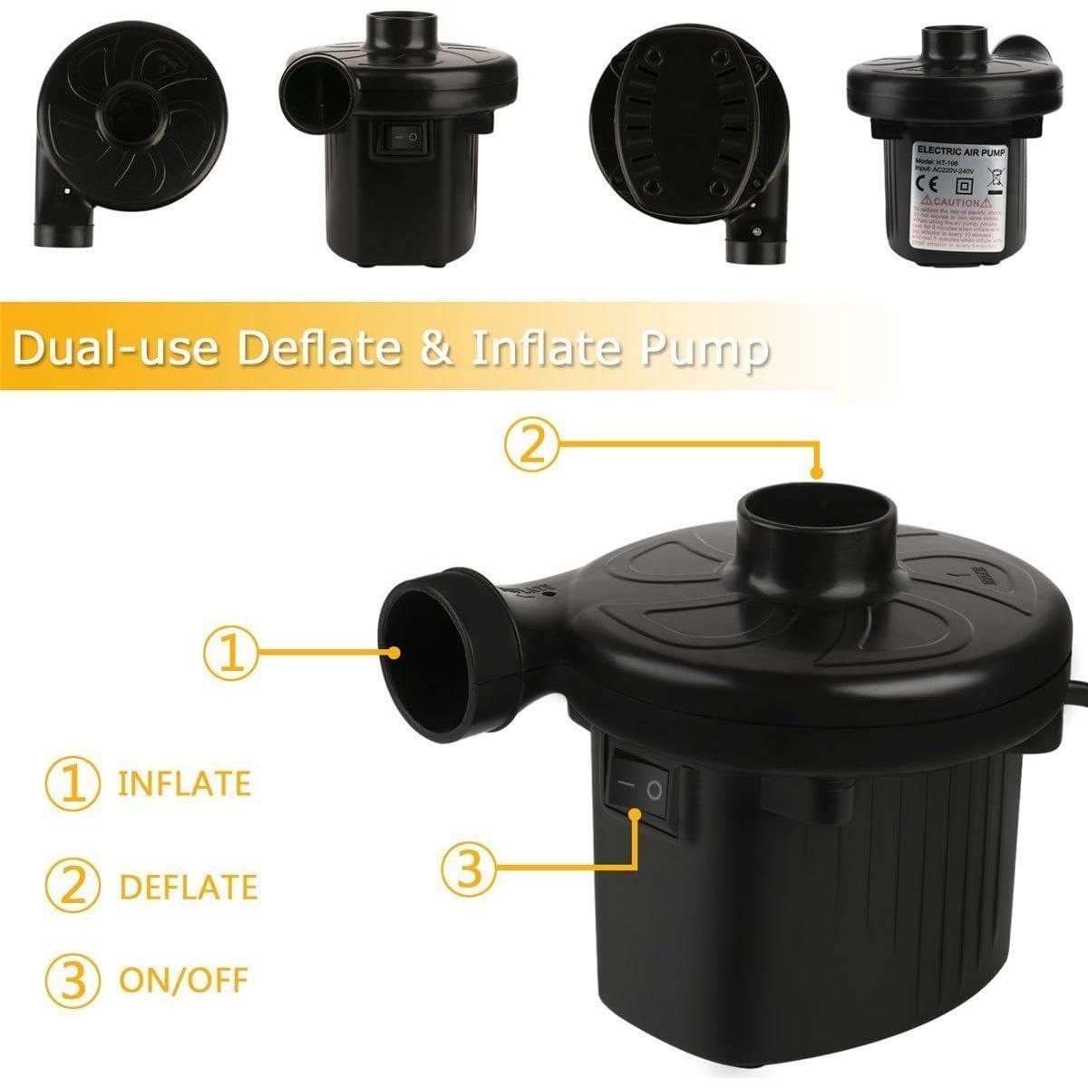 Bomba de Aire Eléctrica FBve 100-240V/12V DC Portátil 50W