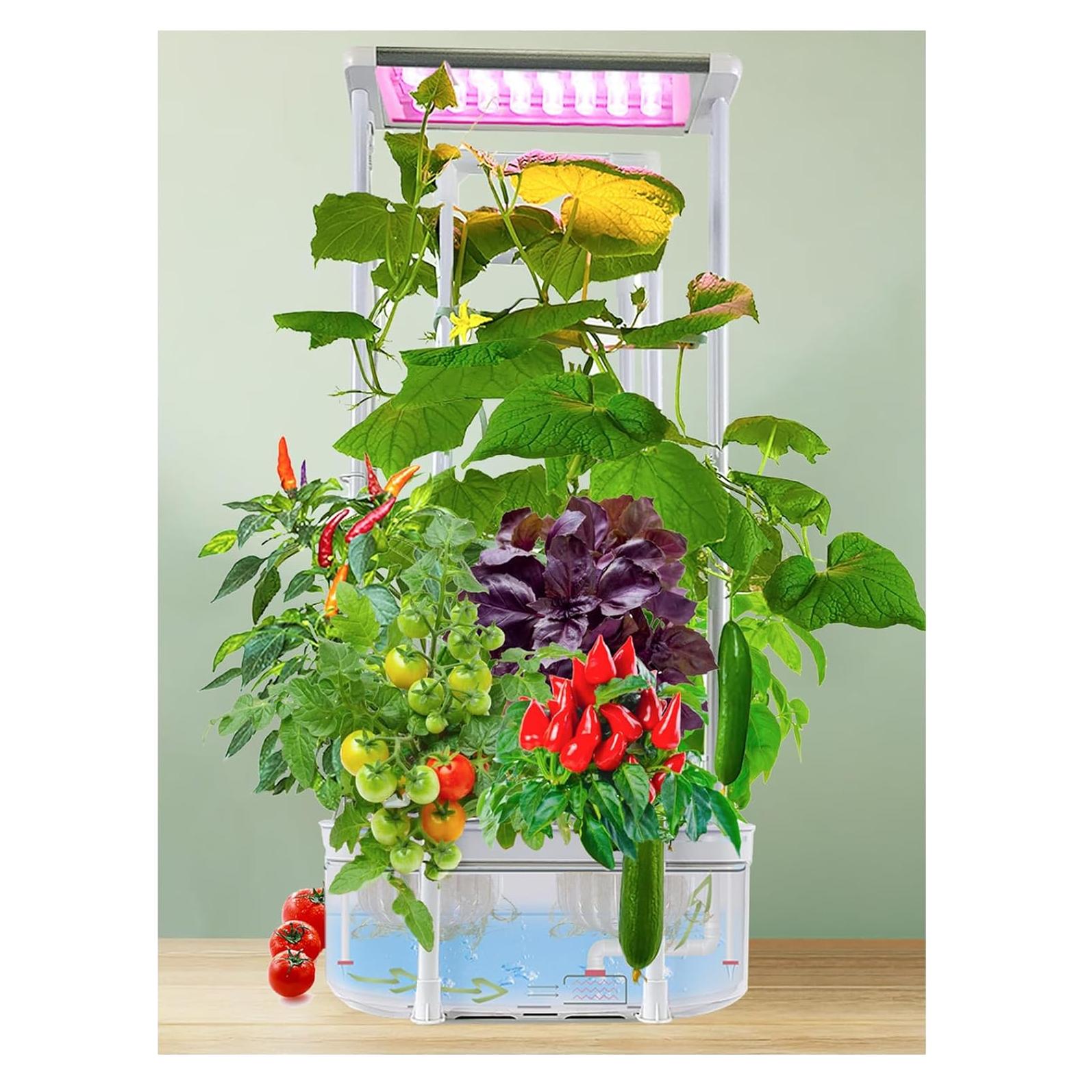 Kit de Cultivo Hidropónico E SUPEREGROW 6200LC con Luz LED