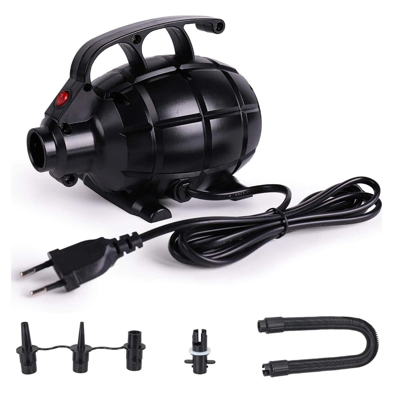 Bomba de aire eléctrica CHAMPIONPLUS 110-120V para inflables