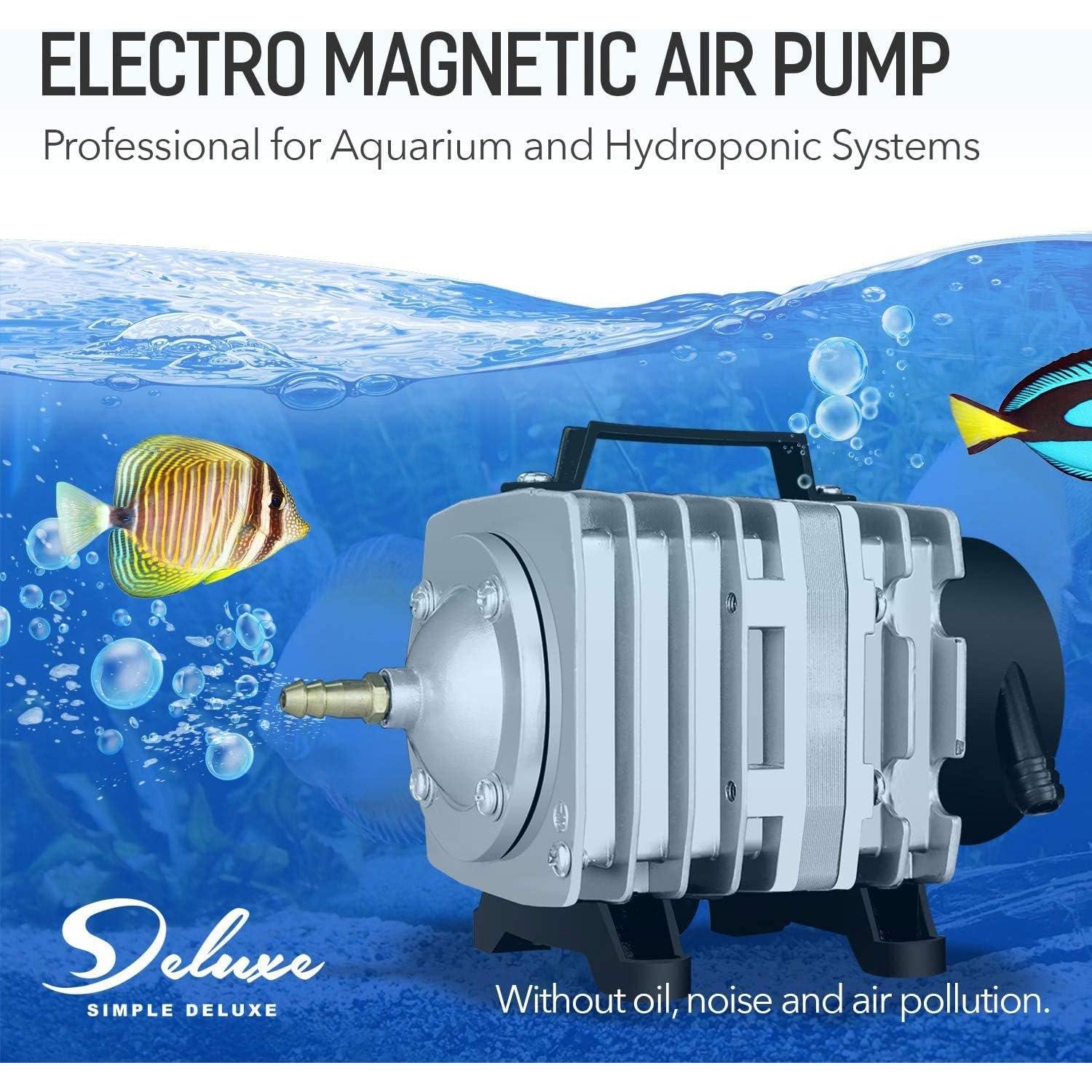 Bomba de Aire Electromagnética Simple Deluxe 65L/min 2Pcs