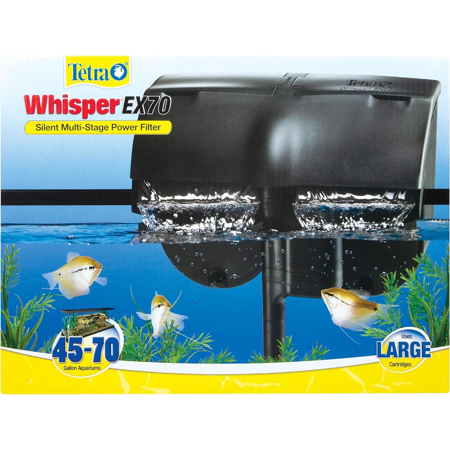 Filtro Tetra Whisper EX 70 para acuarios 170 a 265 L, silencioso