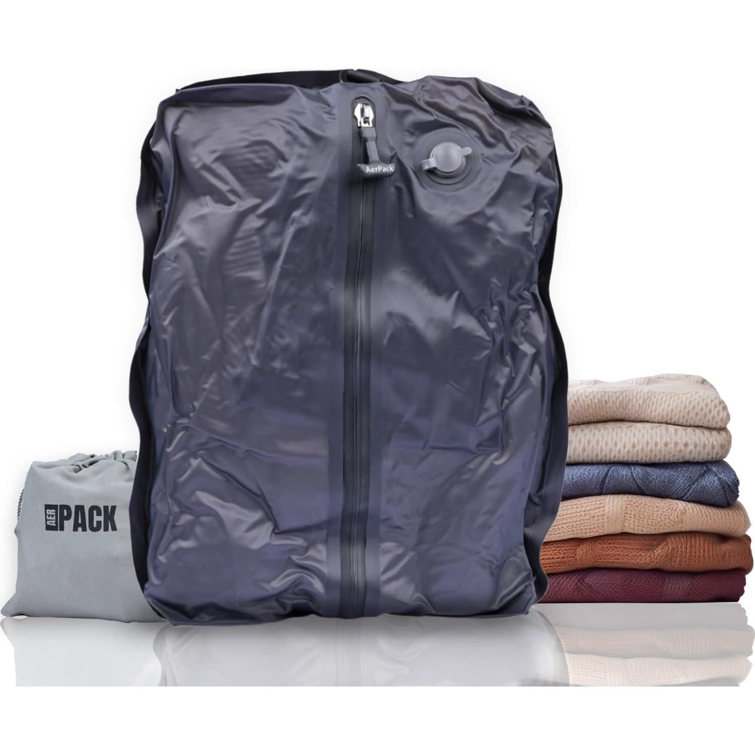 Compact Electric Portable Air Pump with USB-C Charging & Integrated LED Light – Perfect for Air Mattress Pump, Air Pump for Inflatables and Deflatables, Sleeping Pads, Vacuum Bags, Camp and More