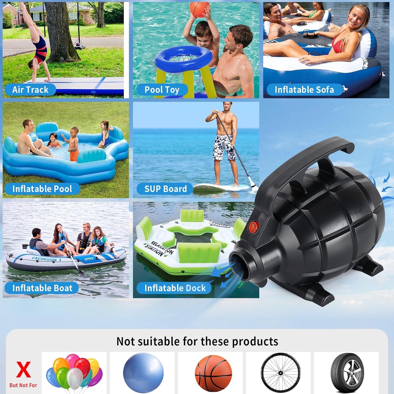 Bomba de aire eléctrica ROMELANDS para inflables 1.03 kg