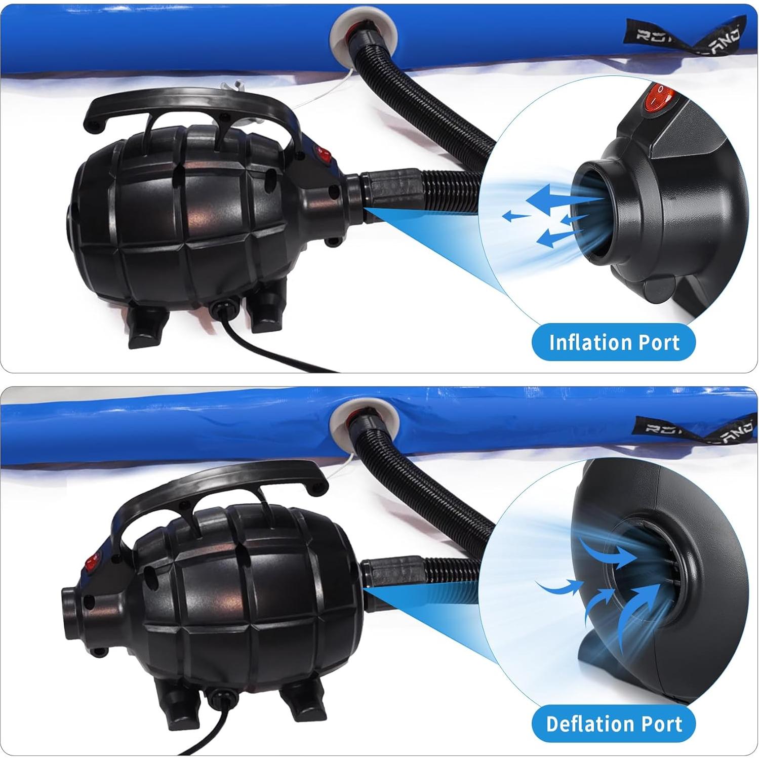 Bomba de aire eléctrica ROMELANDS para inflables 1.03 kg