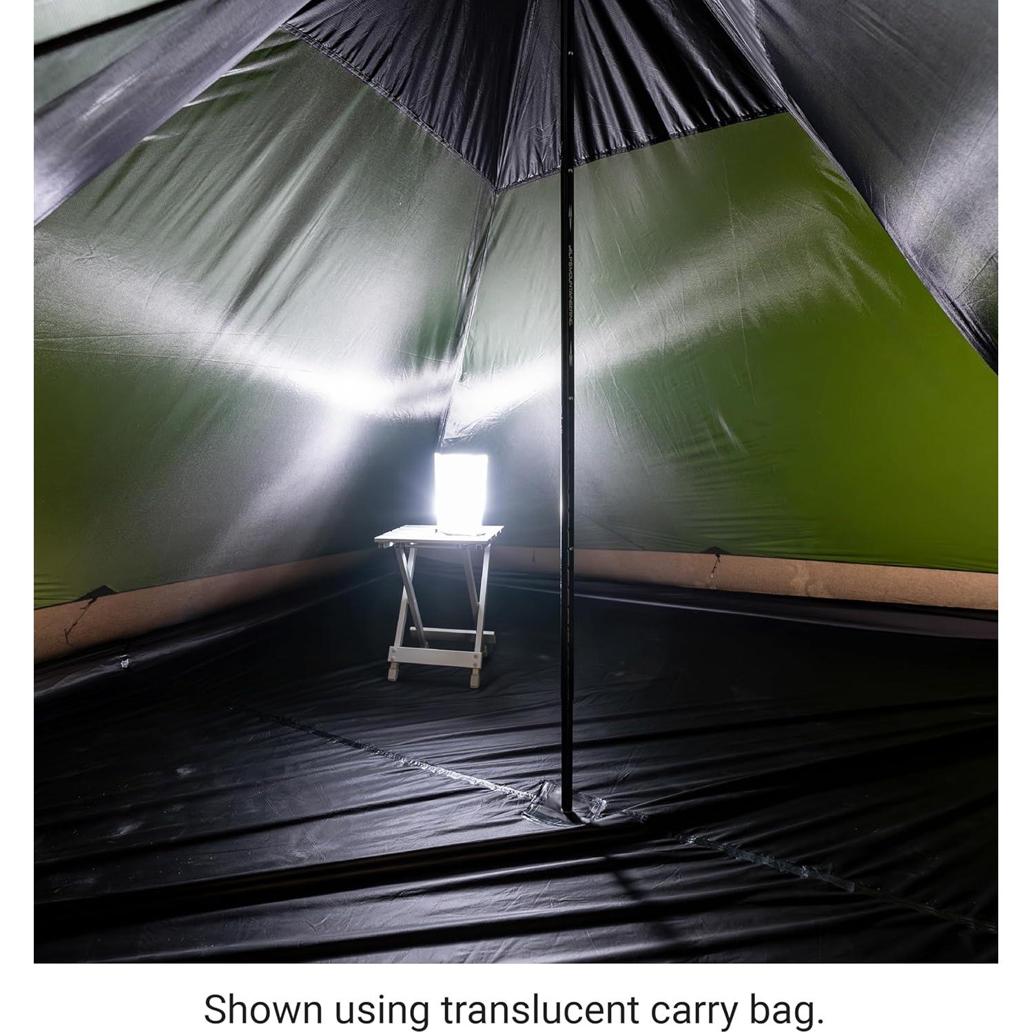 Bomba de Aire Recargable ALPS Mountaineering 3 en 1 Luz