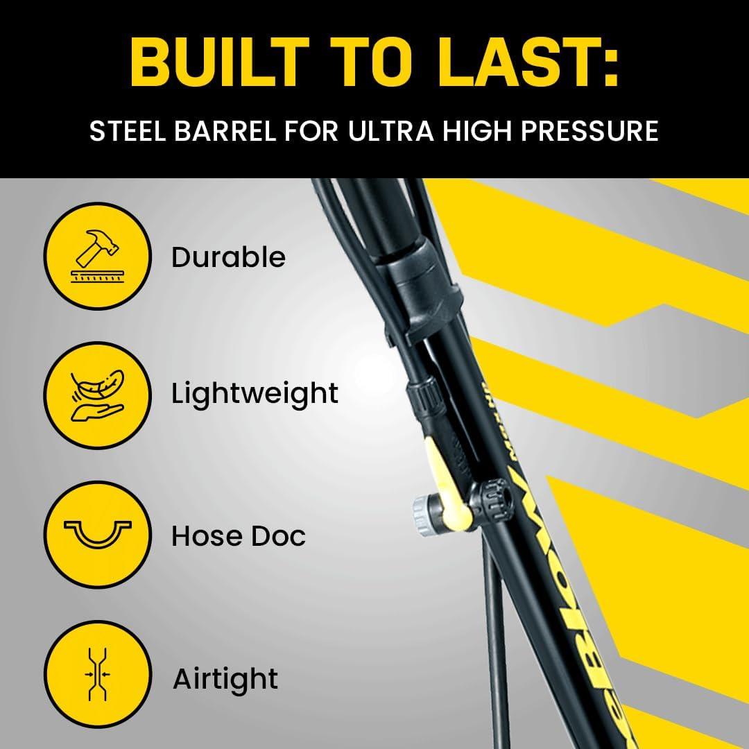 Bomba de pie Topeak JoeBlow Max HP 160 PSI 11 Bar