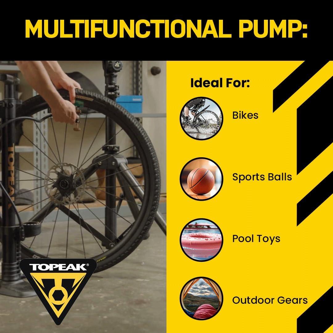 Bomba de pie Topeak JoeBlow Max HP 160 PSI 11 Bar