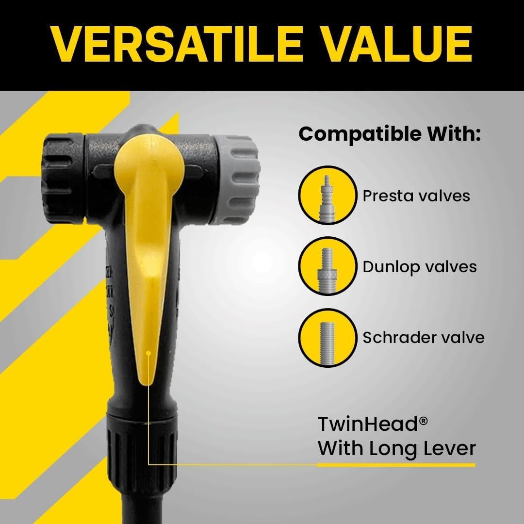 Bomba de pie Topeak JoeBlow Max HP 160 PSI 11 Bar