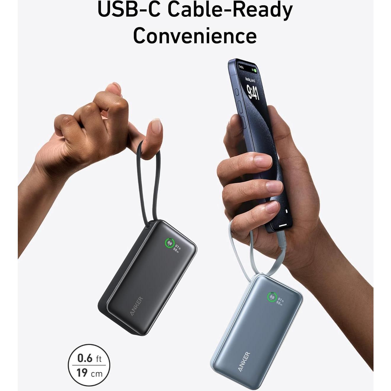 Cargador Portátil Anker Nano 10,000mAh USB-C 30W