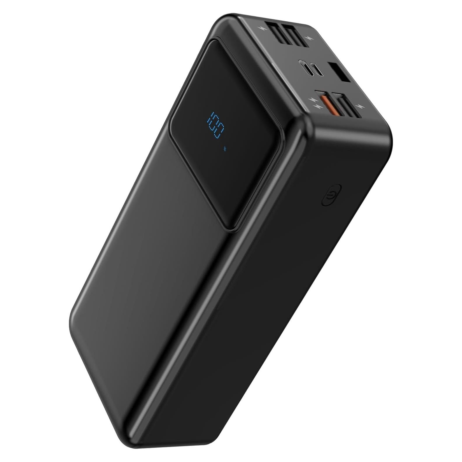 Portable Charger Power Bank 50000mAh, 5 Outputs & 3 Inputs,22.5W USB C Fast Charging External Battery Pack LED Display Huge Capacity Phone Charger for iPhone Samsung,Android etc