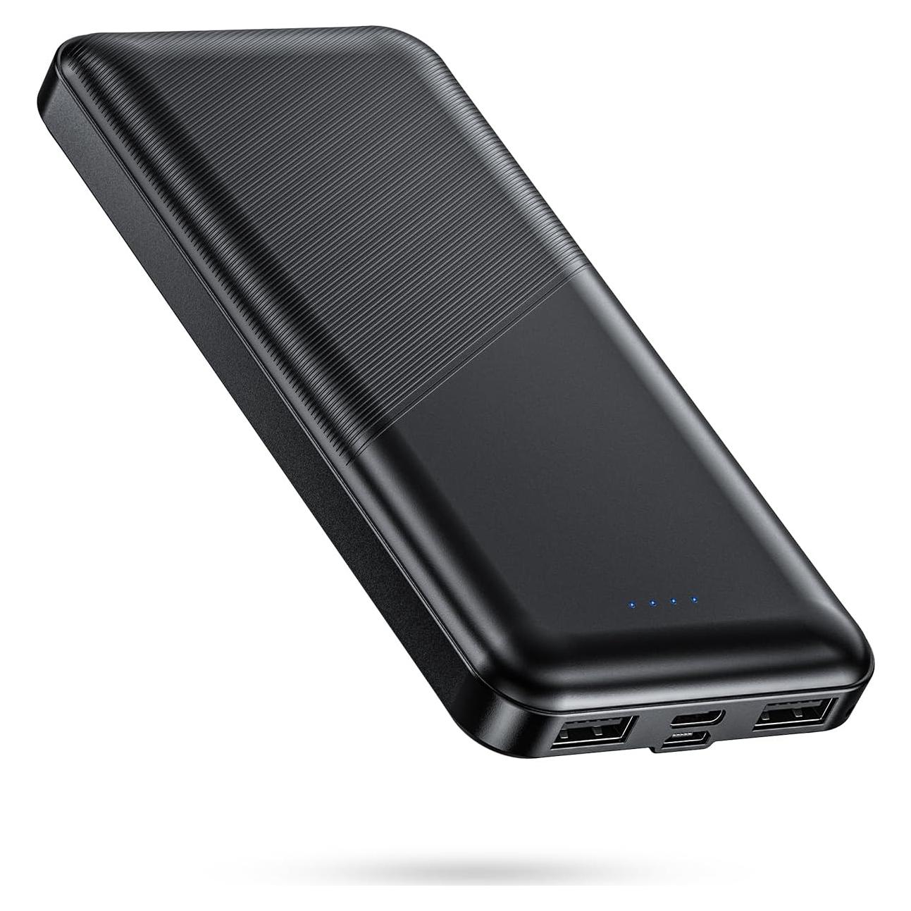 Cargador Portátil Feeke 15000mAh USB Dual 5V 3.1A Negro