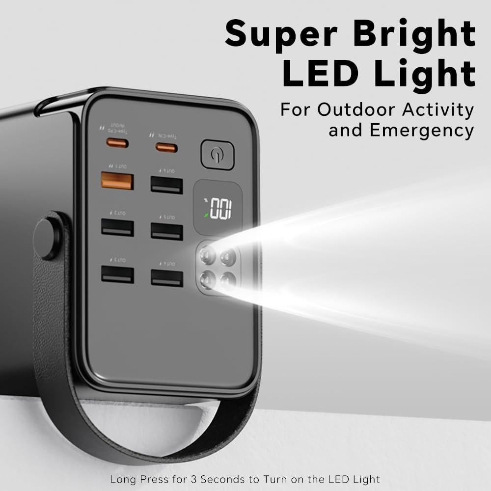 Batería Externa Joko 70000mAh Carga Rápida 22.5W USB-C