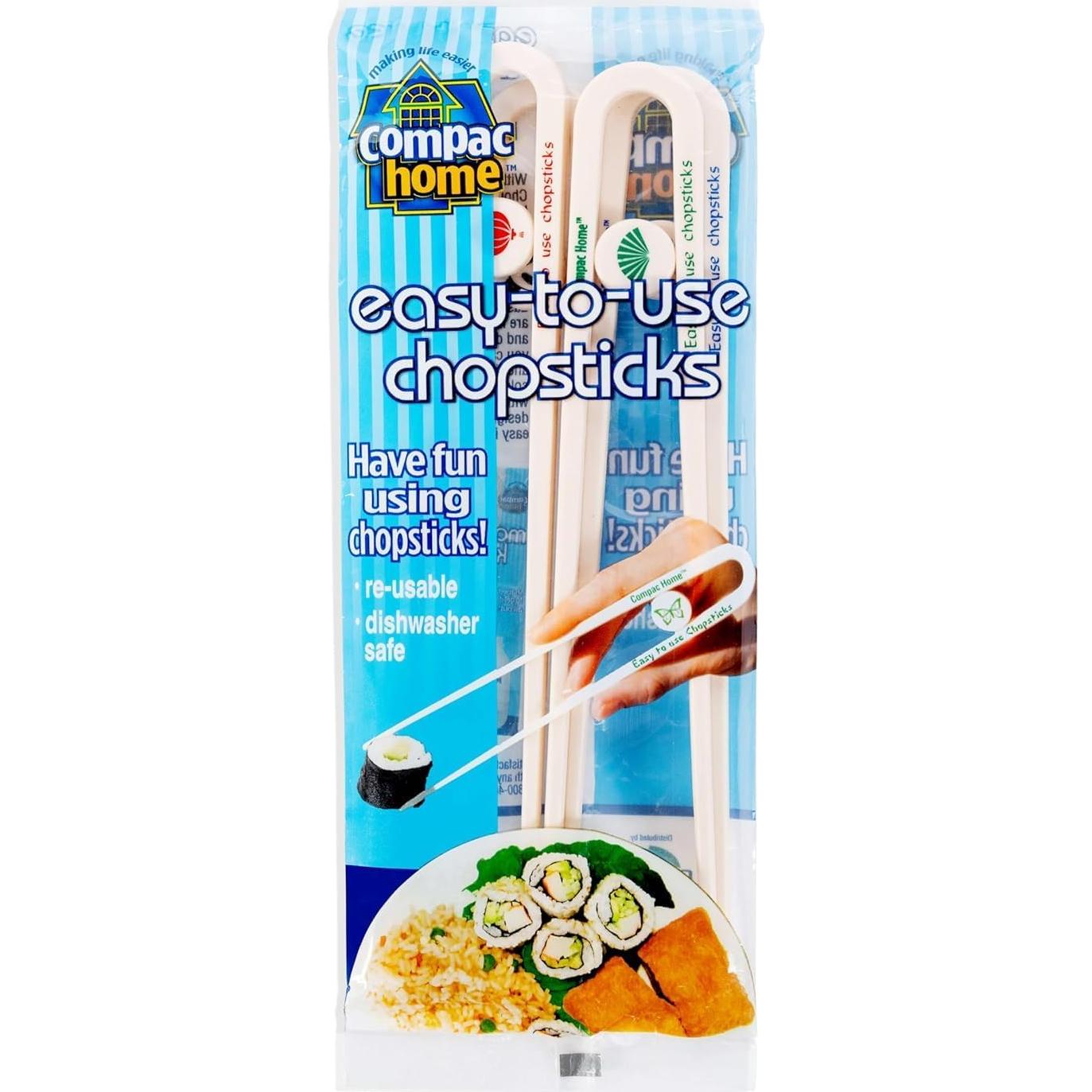 Palillos de Plástico Compac para Fiestas - 4 Unidades