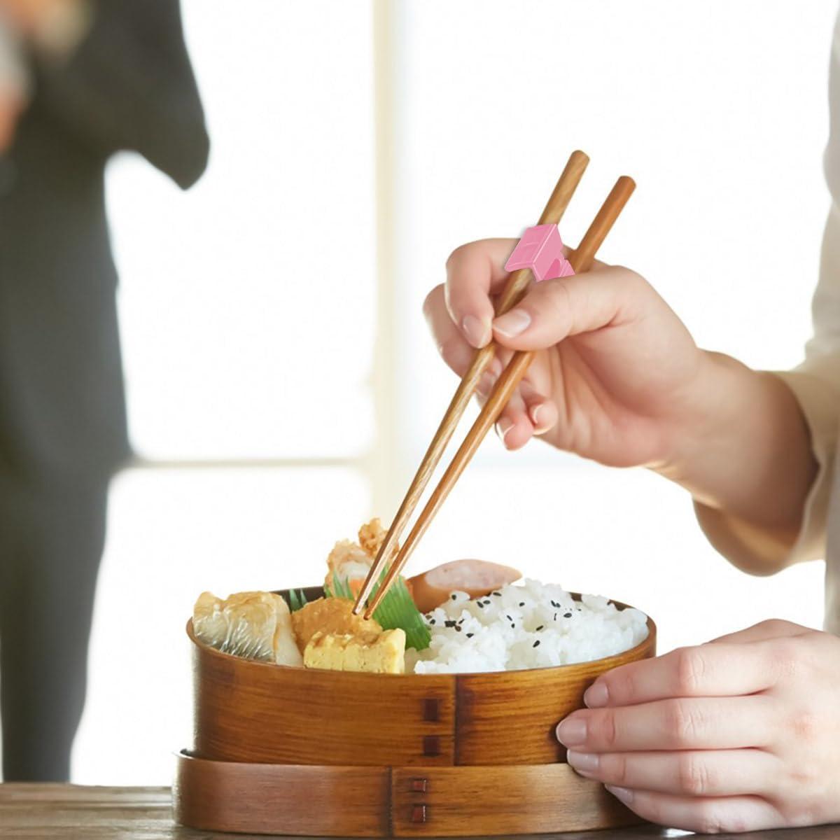 8 Pares de Ayudantes de Palillos Reutilizables TKYPZY