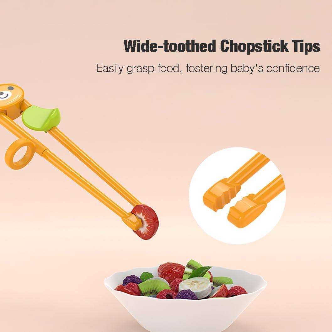 Palillos de Entrenamiento para Niños PandaEar - 3 Pares Seguros