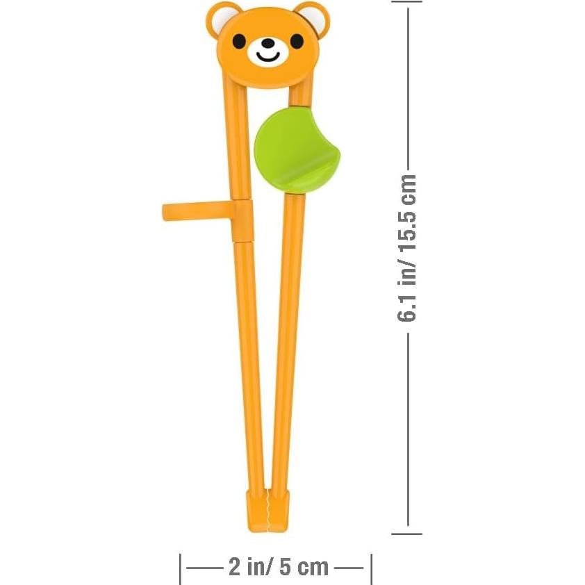 Palillos de Entrenamiento para Niños PandaEar - 3 Pares Seguros