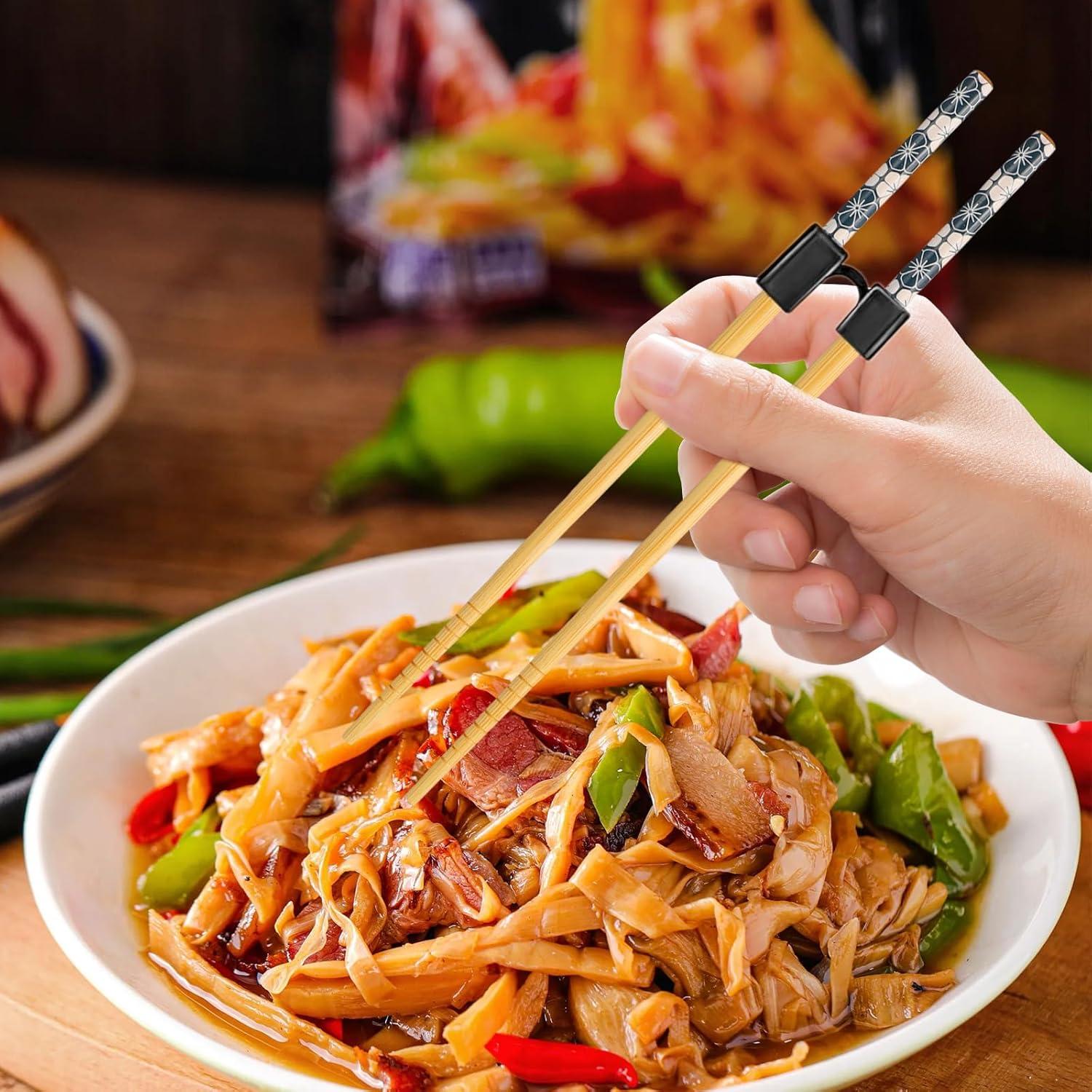 5 Pares de Palillos de Entrenamiento para Adultos 22.5cm