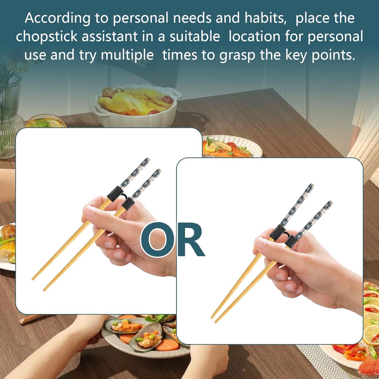 5 Pares de Palillos de Entrenamiento para Adultos 22.5cm