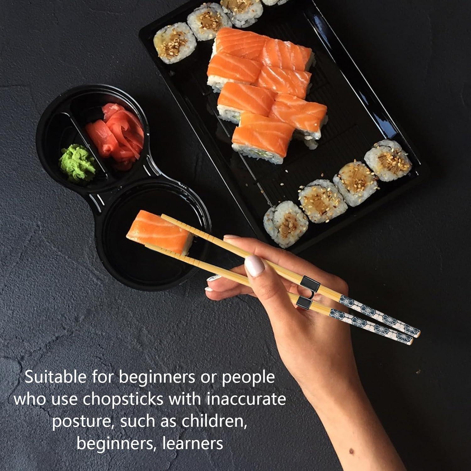 5 Pares de Palillos de Entrenamiento para Adultos 22.5cm