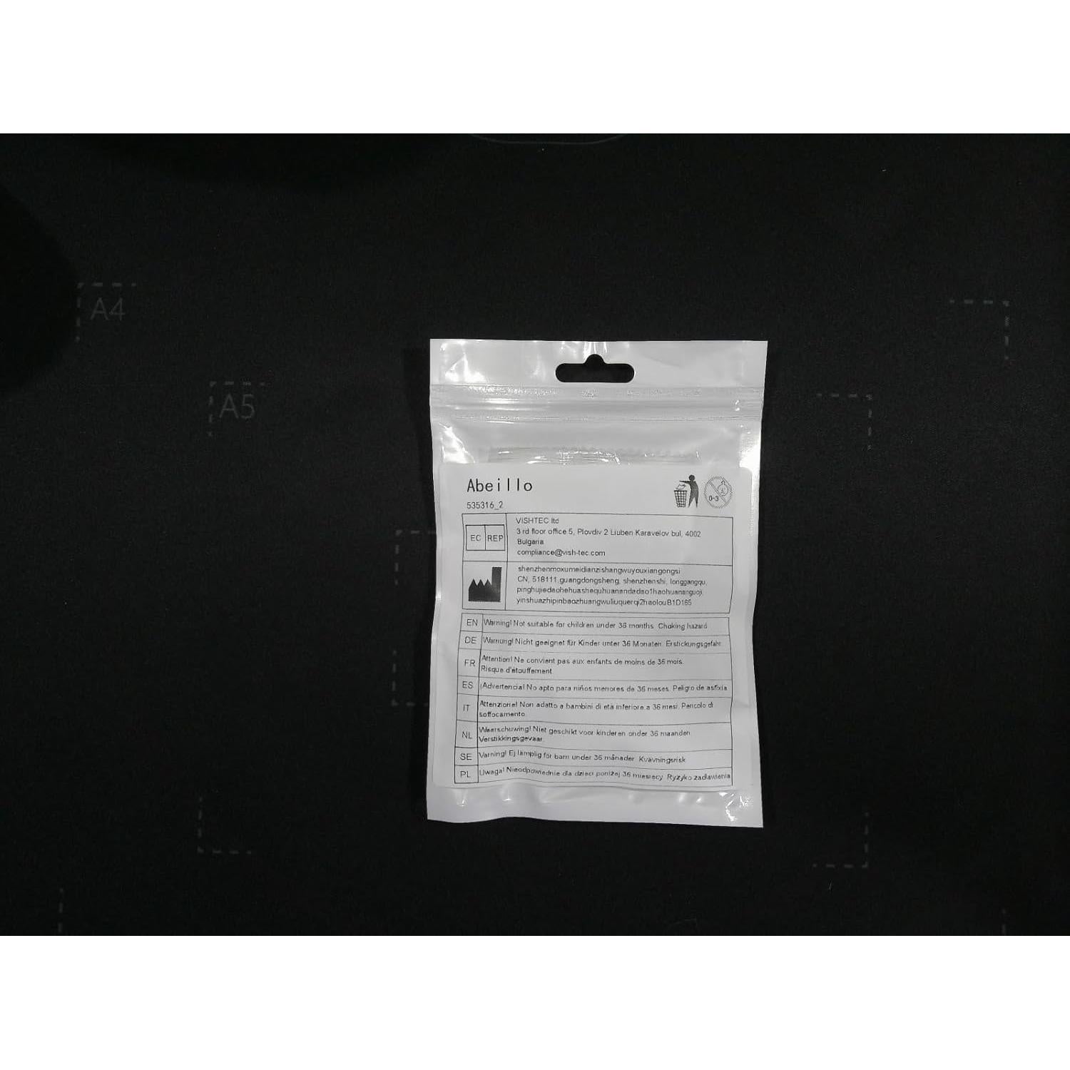 5 Ayudantes Reutilizables de Palillos Abeillo Negro