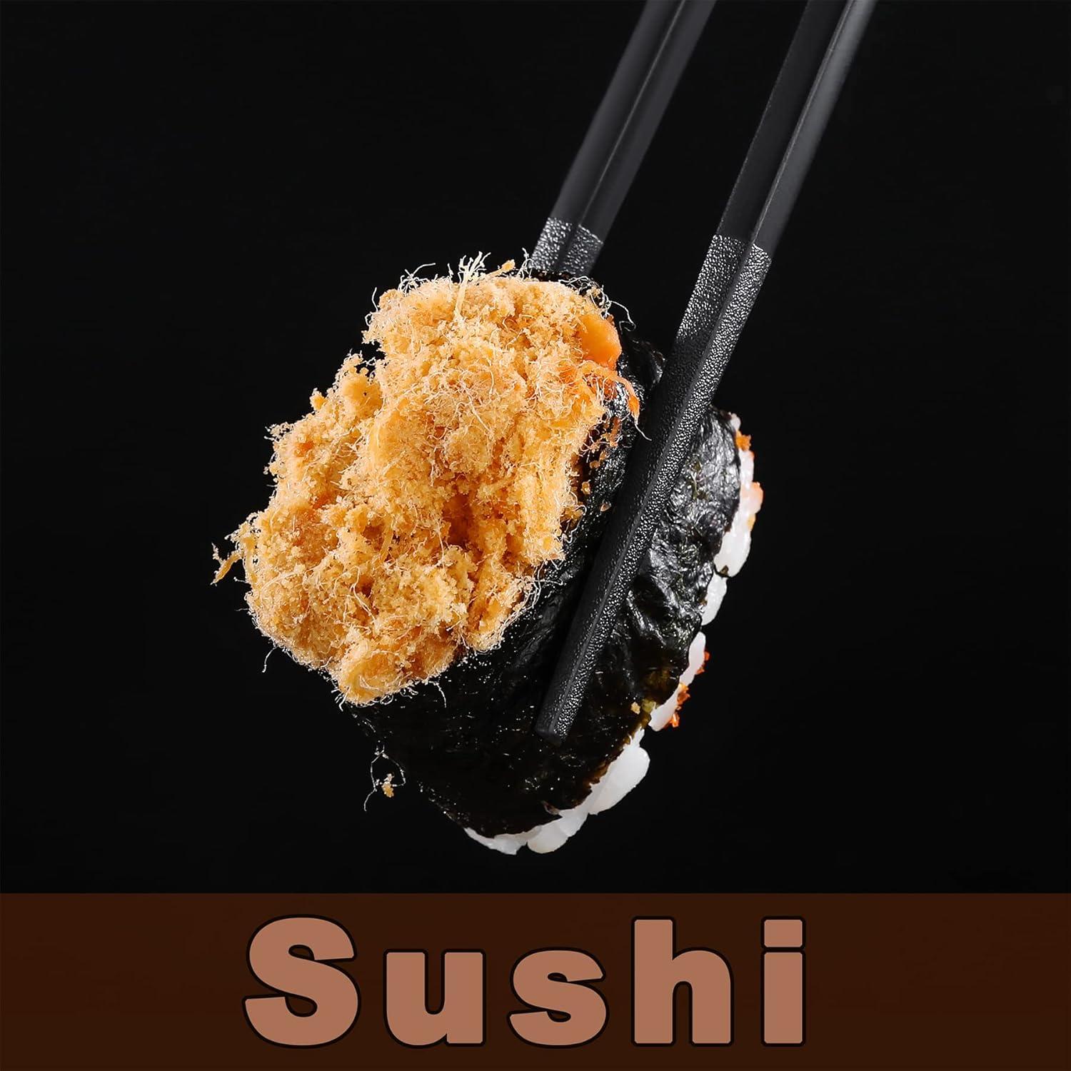 Palillos de Fibra de Vidrio HuaLan 25 cm Antideslizantes 5 Pares