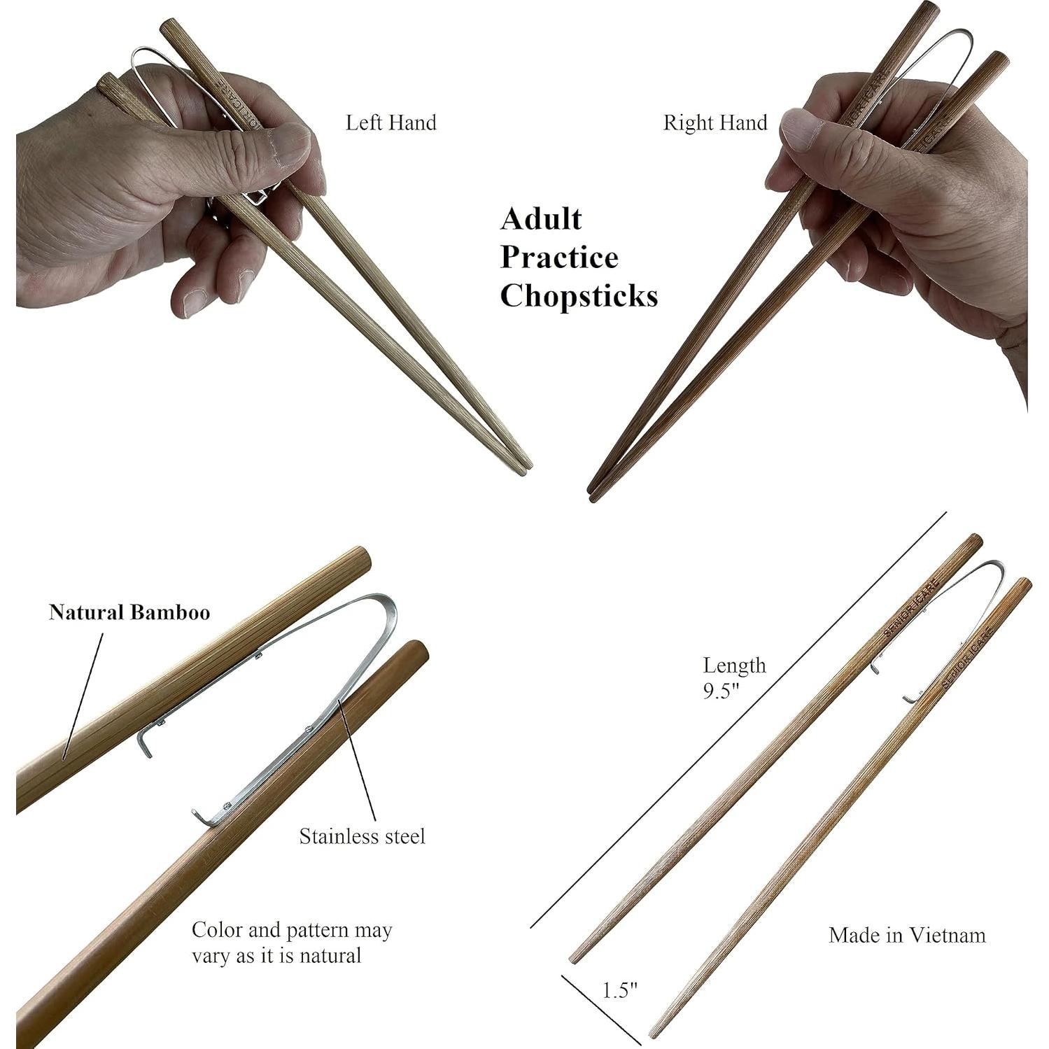 Palillos de Práctica de Madera Senior ICare 24,64 cm