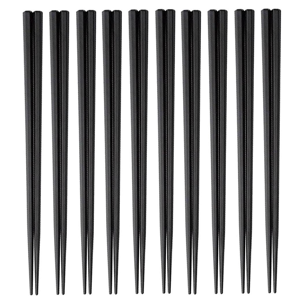 Palillos Hexagonales Reutilizables Daikoku 23 cm Set de 10