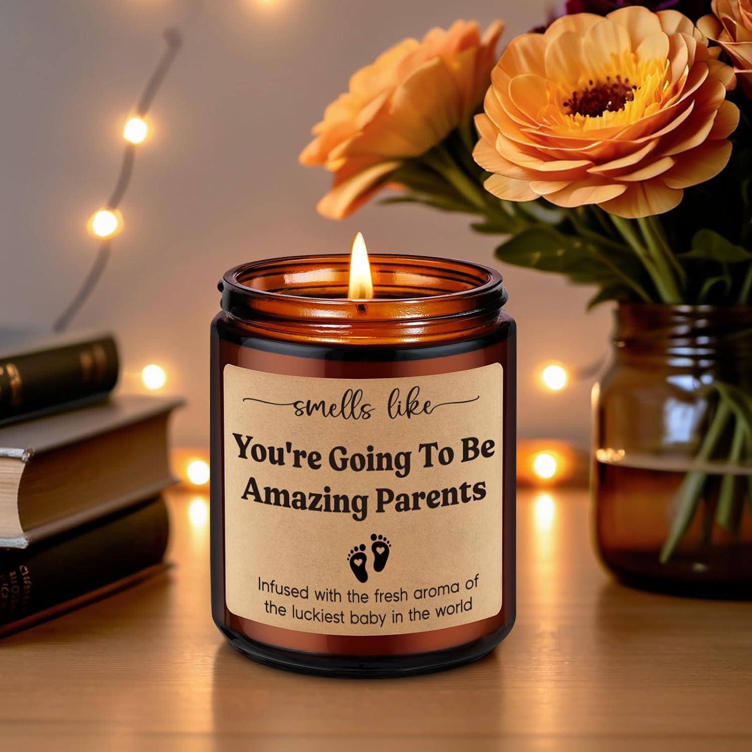 Vela Aromática GSPY para Nuevos Padres - Lavanda 255g