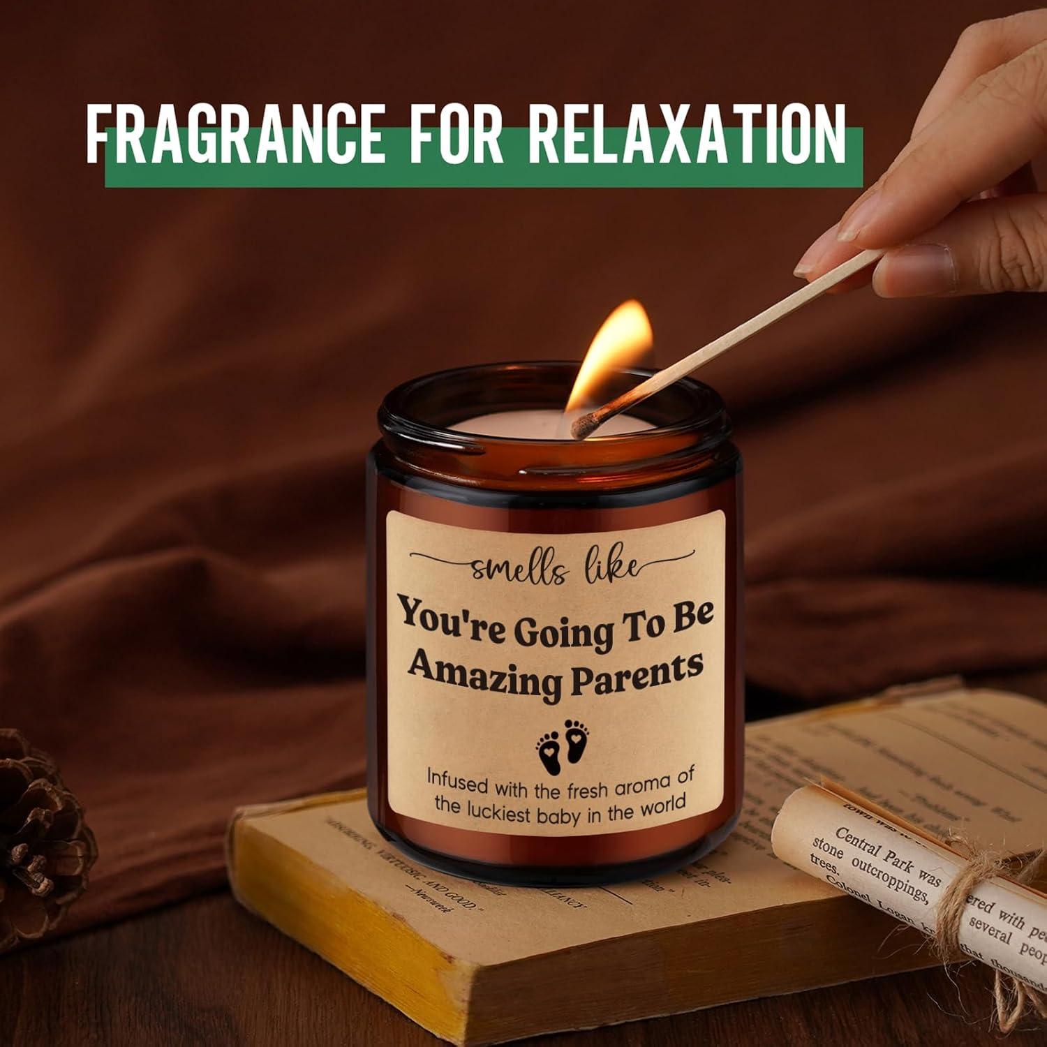 Vela Aromática GSPY para Nuevos Padres - Lavanda 255g