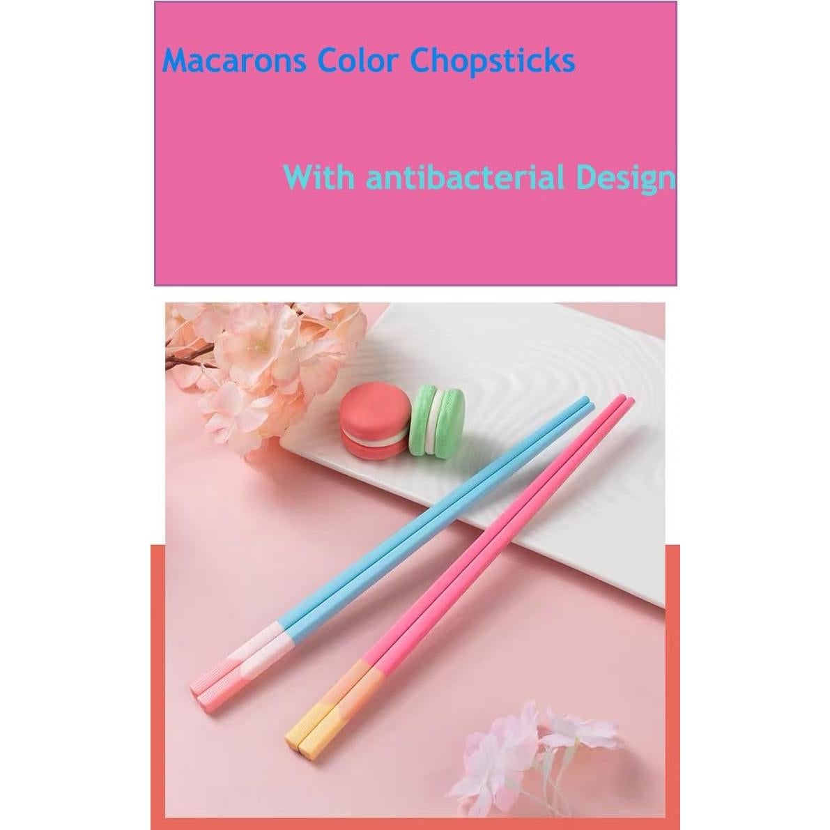 5 Pares de Ayudantes Reutilizables para Palillos Fejapa