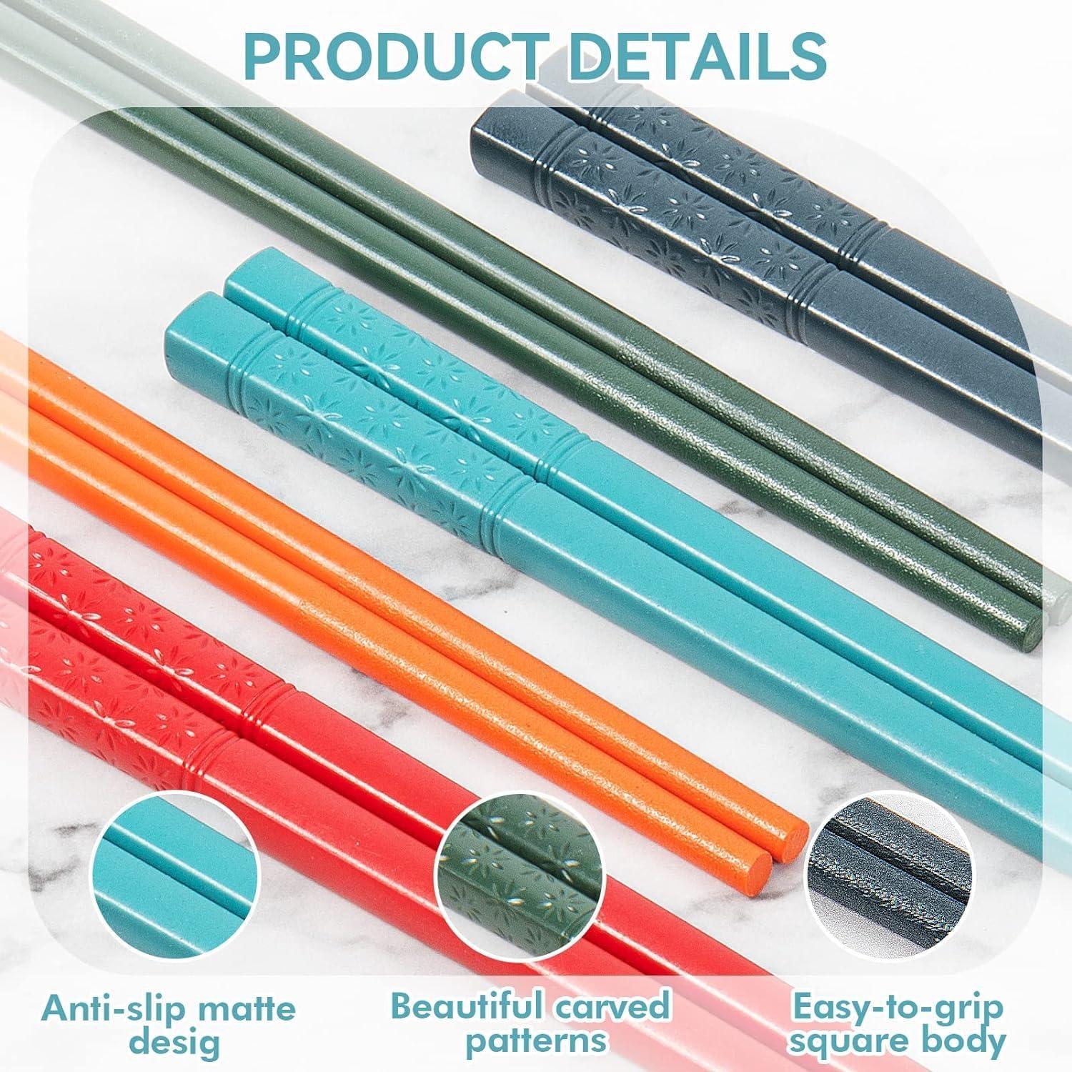 Juego de 5 Pares de Palillos con Ayudantes AP ARTSPER