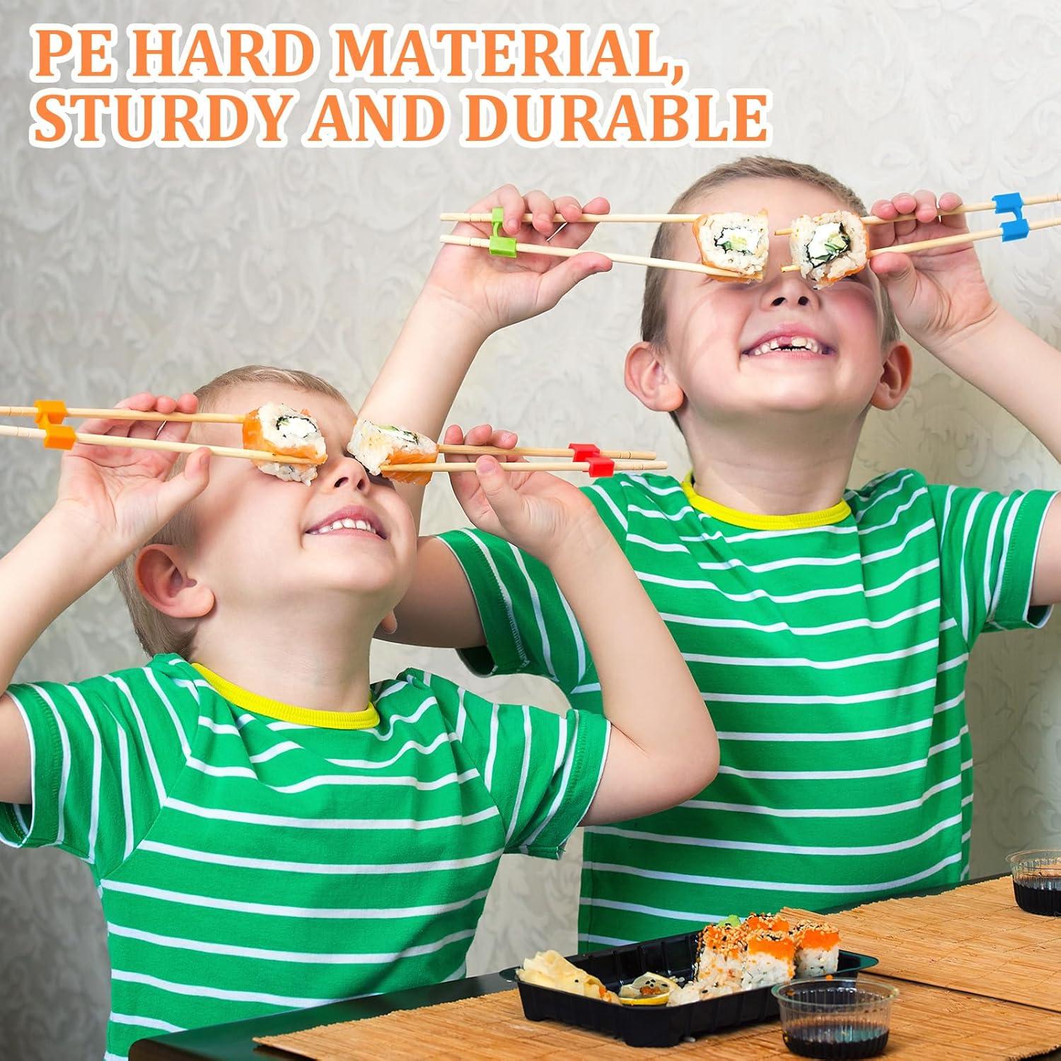 Ayudantes Reutilizables de Palillos Patelai - 5 Pares Multicolor