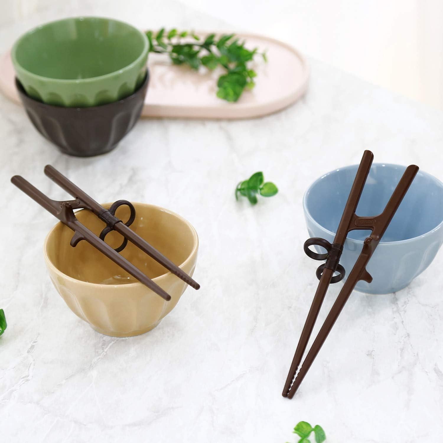 Palillos de Entrenamiento Zurdos Edison Friends 20 cm Marrón