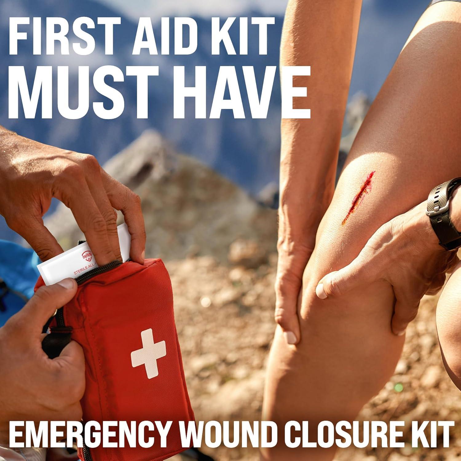 Tiras de Cierre de Heridas MyHelp - Kit 4 Piezas