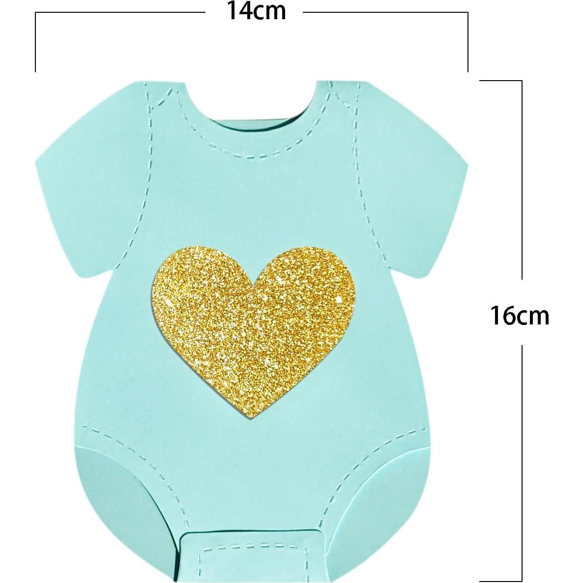 Guirnalda de papel Letjolt para baby shower 243 cm 9 pcs