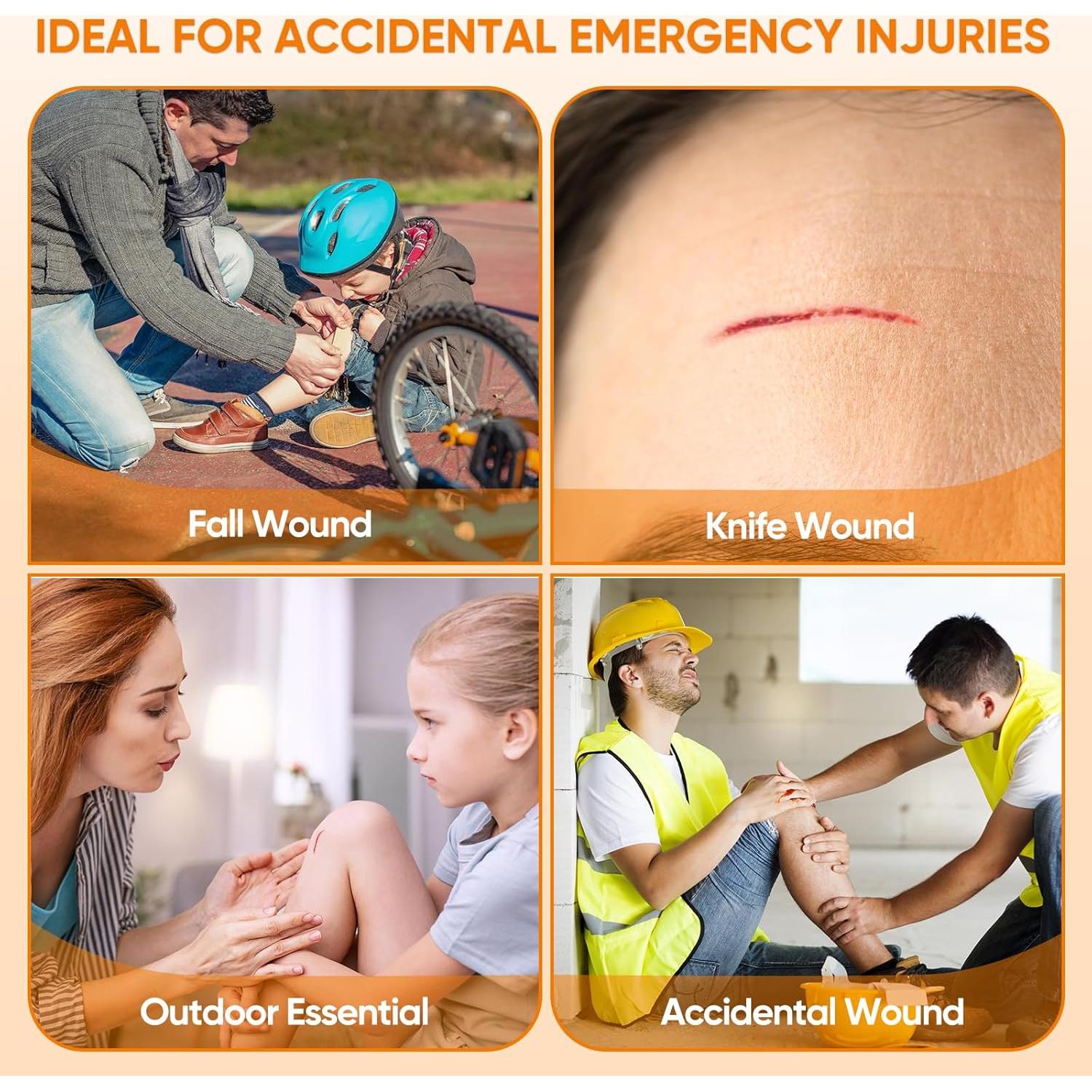 Tiritas Butterfly JOLVKA - Kit de Cierre de Heridas 5 pzas