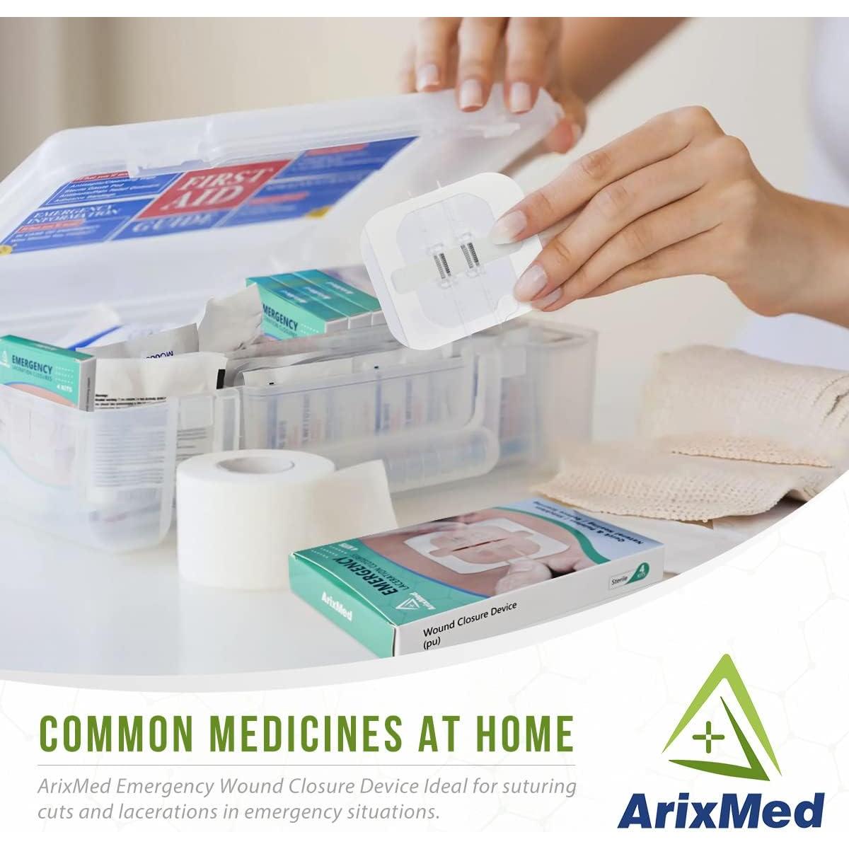 Dispositivo de Cierre de Heridas ArixMed - Kit de Emergencia (2 Pzs)