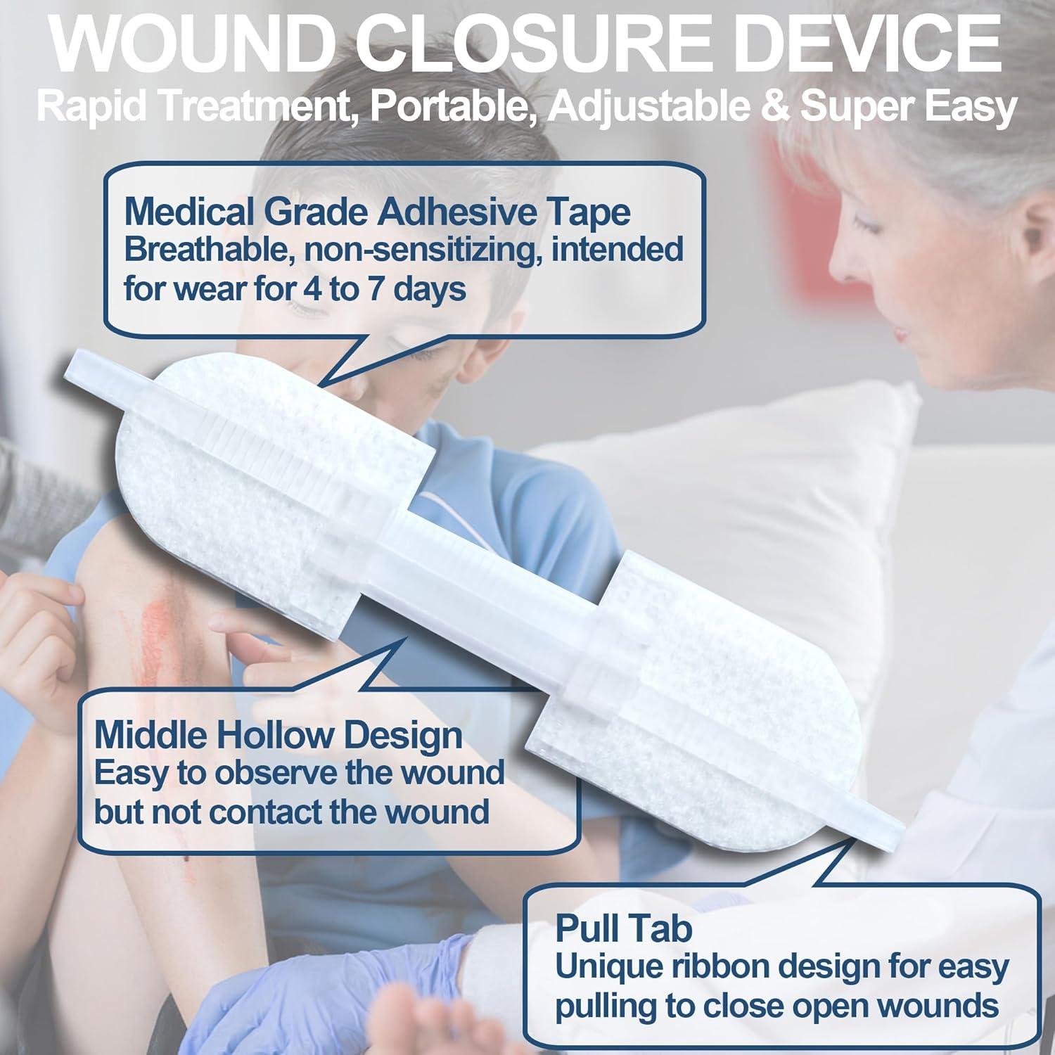 Kit de Tiras de Cierre de Heridas MediMatic - 3 Unidades