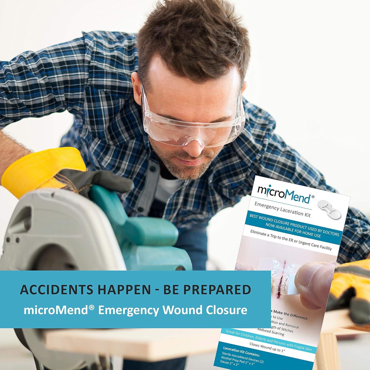 Cierres de Heridas Quirúrgicos microMend - 6 Dispositivos