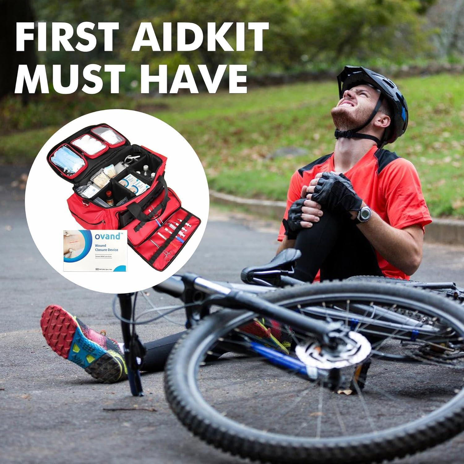 Cierres de Laceración de Emergencia 2 Pcs PU - Tiritas Mariposa