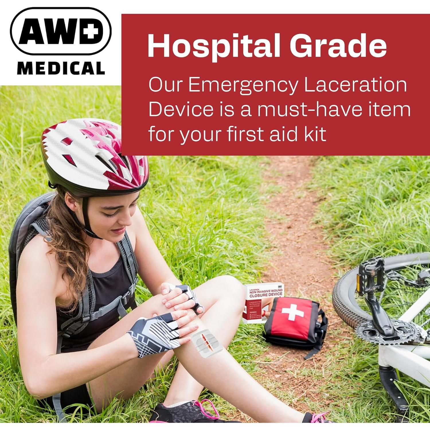 Cinta Quirúrgica de Cierre de Heridas AWD - Kit de 2