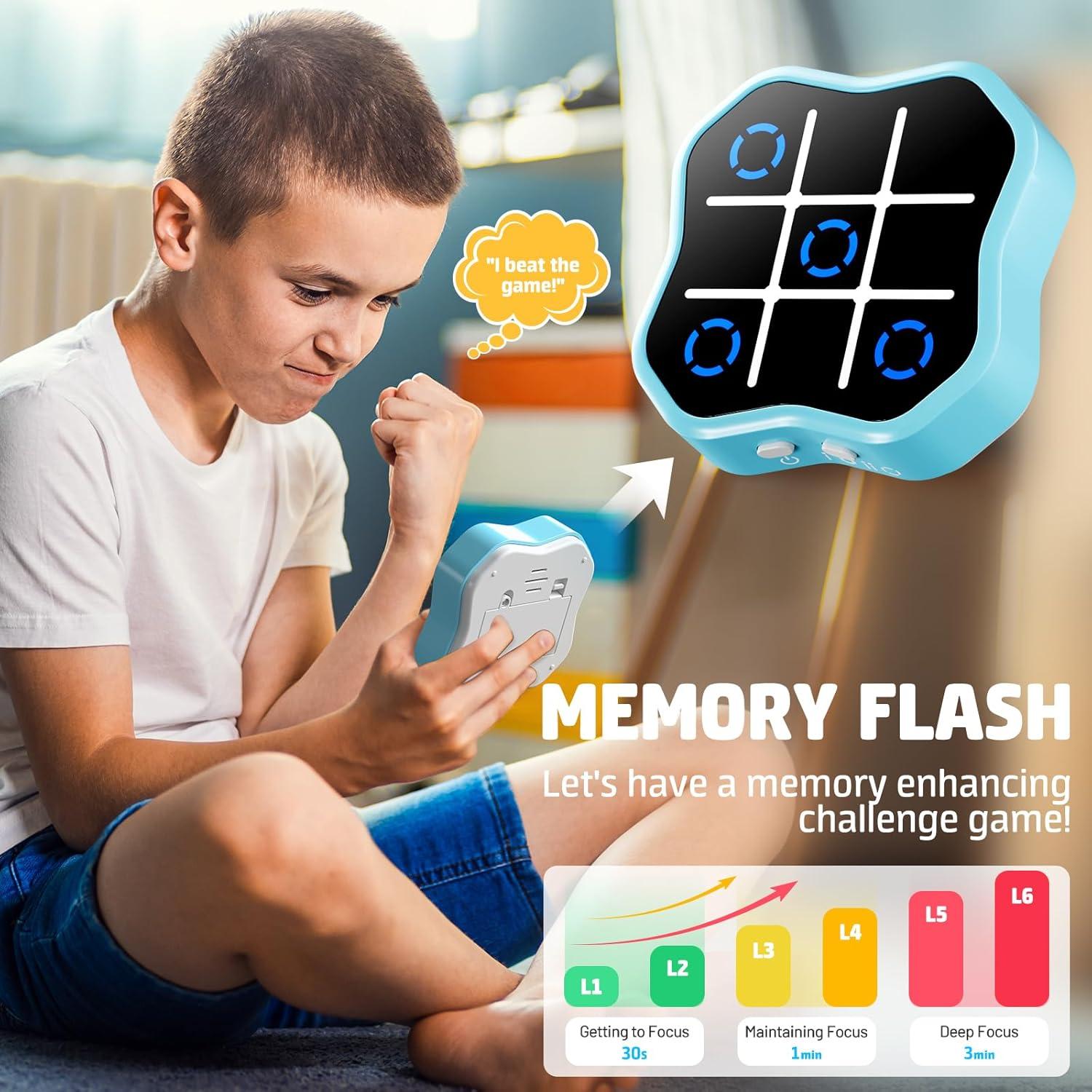 Juego Electrónico 3 en Raya Freecat Portátil 2025