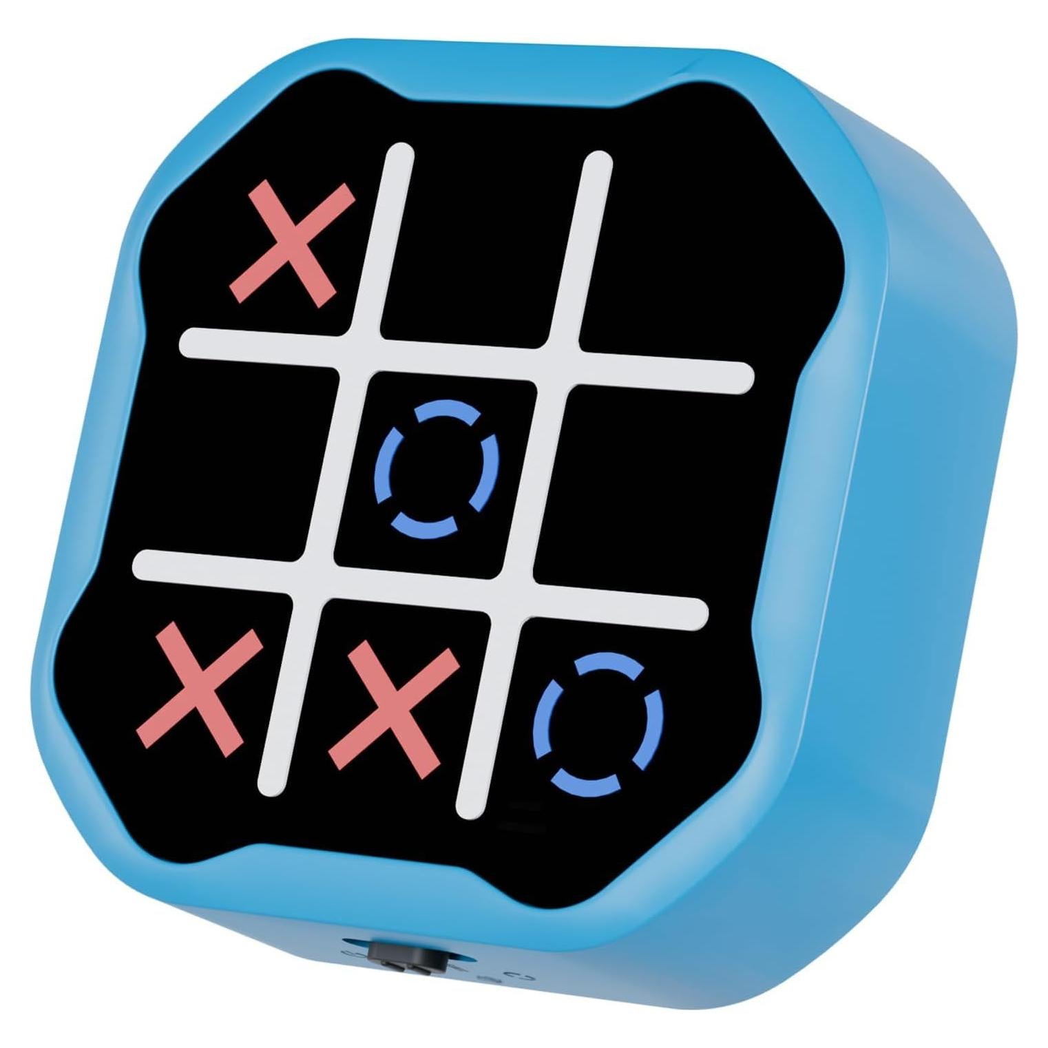 Juego Electrónico 3 en 1 MASSRT Tres en Raya LED Azul