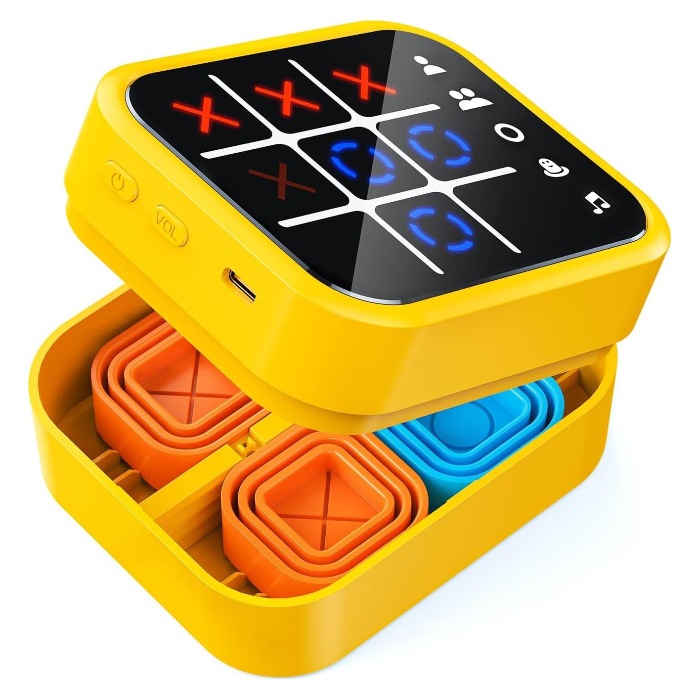 Juego de Tres en Raya Recargable Focfundier 5 en 1 Amarillo