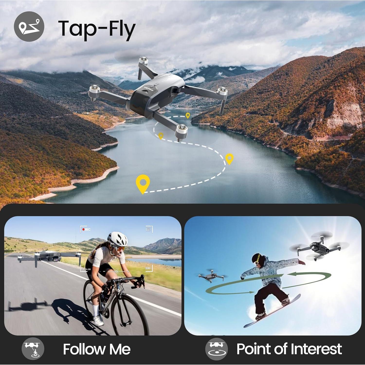Dron WeFone WF31 4K GPS Plegable con 50 min Vuelo