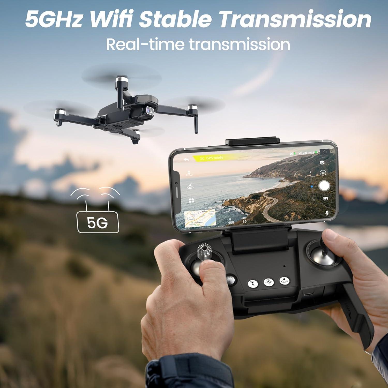 Dron WeFone WF31 4K GPS Plegable con 50 min Vuelo