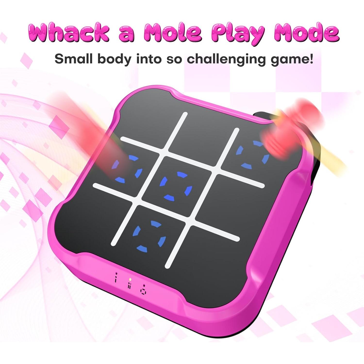 Juego Electrónico Tres en Raya Bacare, 4 Modos Portátil