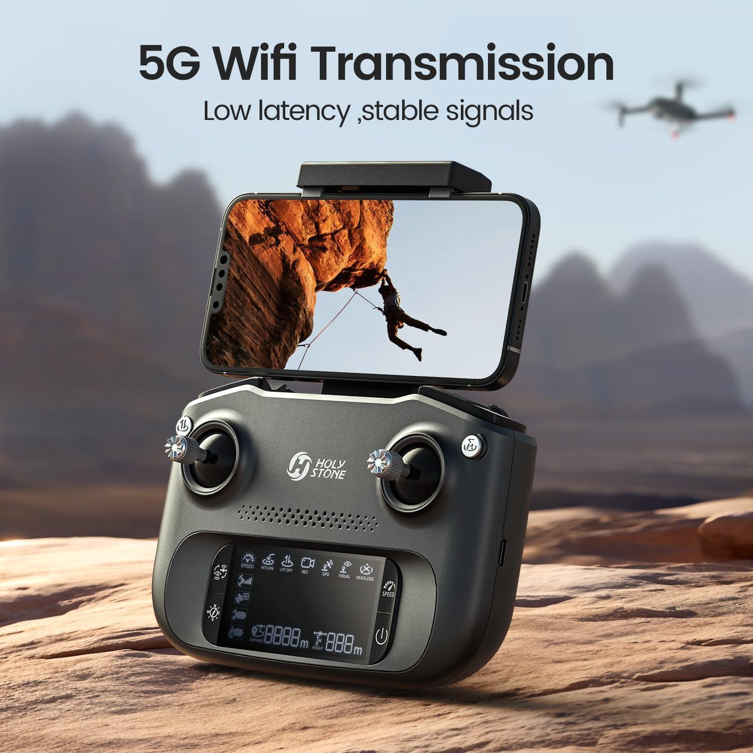 Drone GPS Holy Stone HS175G con cámara 4K EIS y 120 min vuelo