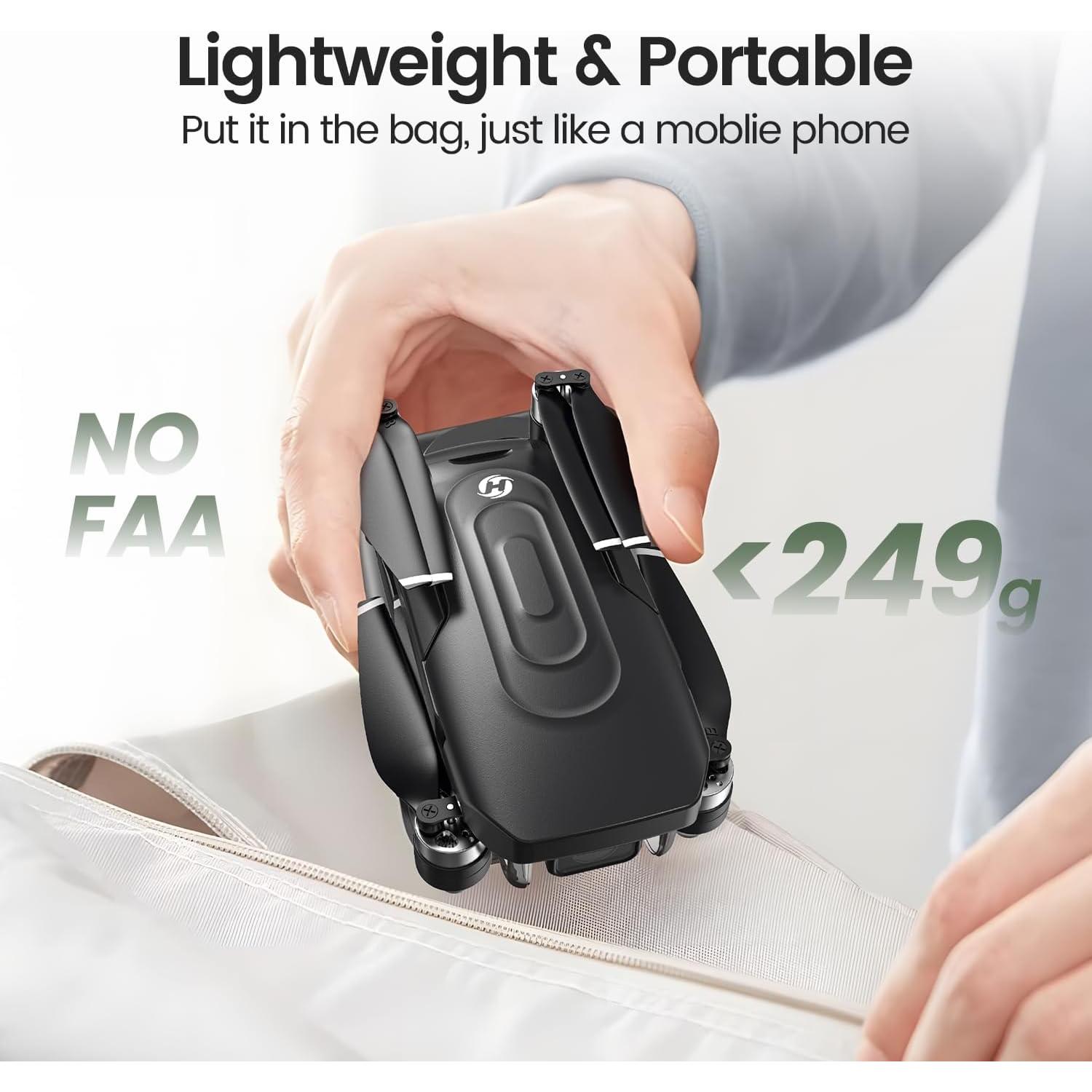 Drone GPS Holy Stone HS175G con cámara 4K EIS y 120 min vuelo