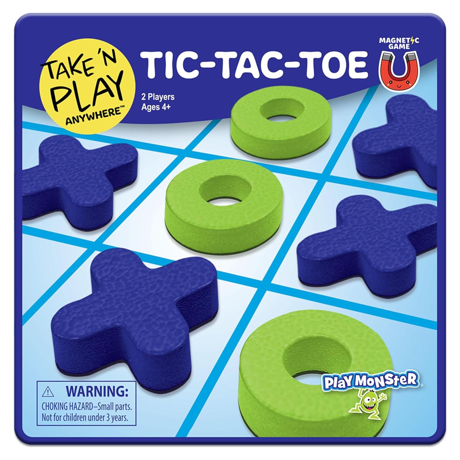 Juego de Mesa Magnético Tic-Tac-Toe Take N Play 17 cm